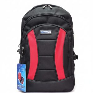 BlueSky Ultra-Guard Laptop & School Backpack – Red & Black